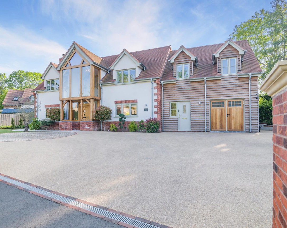 New build house in Ross-on-Wye